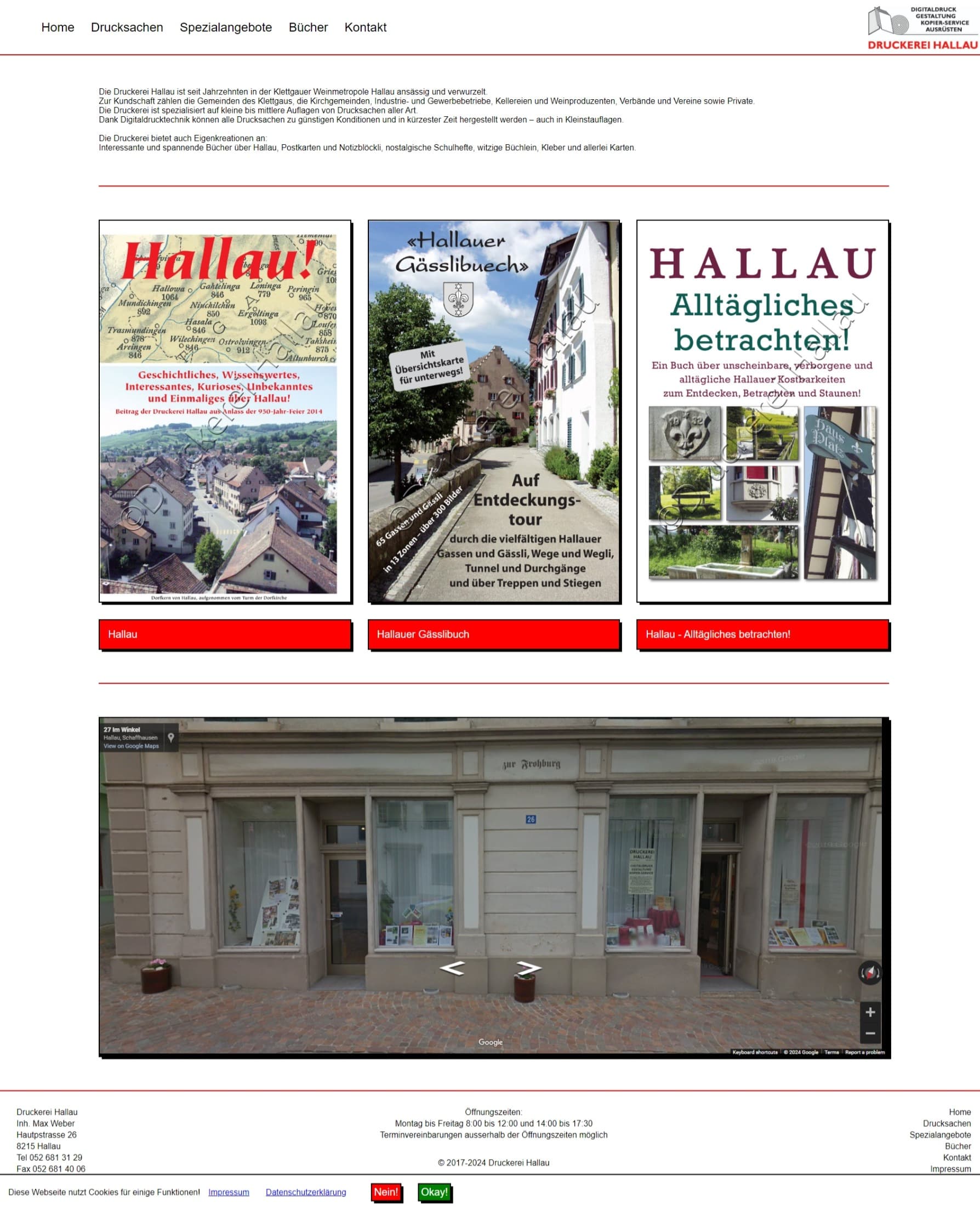 Druckerei Hallau Druckerei Hallau